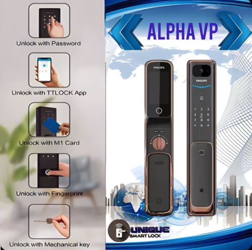 دستگیره هوشمند فیلیپس Philips مدل ALPHA VP