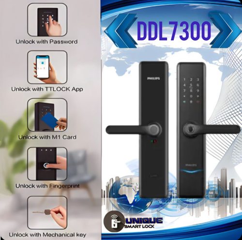 دستگیره دیجیتال فیلیپس مدل DDL7300