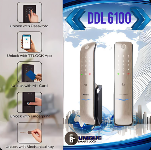 دستگیره دیجیتال فیلیپس مدل DDL6100